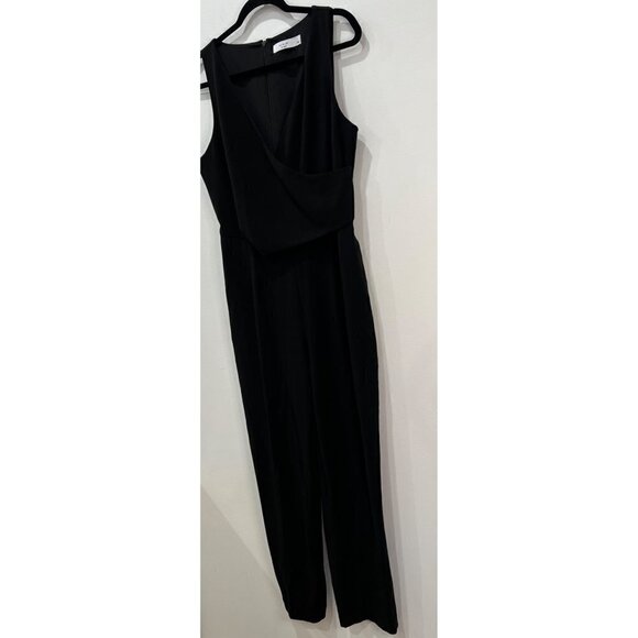 NWOT Ali & Jay Size L Sleeveless Slim Leg Asymmetrical Jumpsuit - Black MSRP$138 - Picture 12 of 12